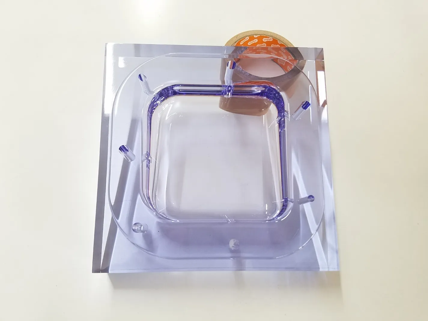 透明ポリカ切削品